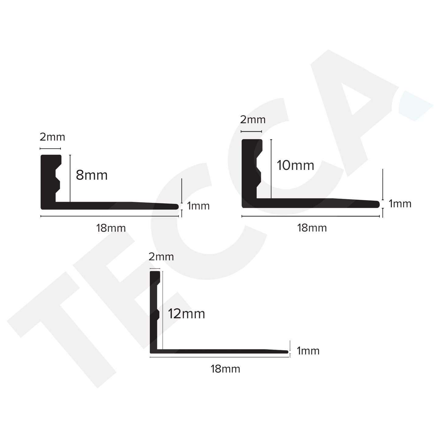 Tile Trims 2.4m Length
